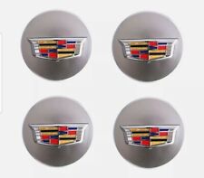 4pcs 67mm Wheel Center Hub Cap Rim Emblem for Cadillac ATS XTS CTS SRX STS XLR picture
