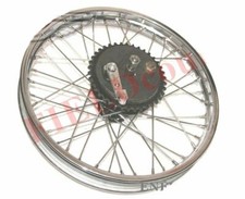 Rear Wheel Rim with Brake System Compatible With Triumph 350 Early Models @US picture