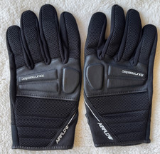 Tourmaster Airflow Men's Large Black Mesh Textile Motorcycle Gloves picture