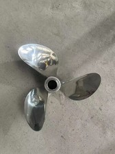 13.75*23P SRX Stainless Outboard Boat propeller for OMC V-4 motor 13spline tooth picture
