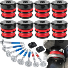 Silicone Body Mount Bushings Bolt Kit For Ford F250 F350 08-16 Crew Cab 2/4WD picture