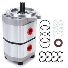 PGP51083G3LP Hydraulic Gear Pump High Pressure Double Oil Pump w/147549GT Kit US picture