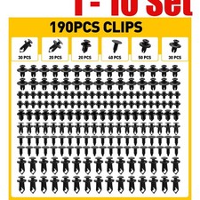 190-1900X Fastener Body Universal Plastic Clips Panel Rivets Fender Retainer US picture
