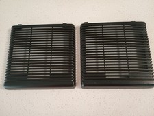 🇸🇪 (1989-1995) VOLVO 740 940 BLACK REAR DOOR SPEAKER GRILLE SET* EXTRA NICE A+ picture