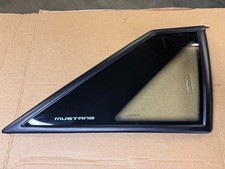 87-93 Ford Mustang Quarter Window Glass PASSENGER Side HATCHBACK Carlite GT LX picture