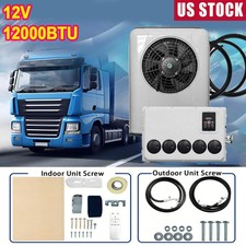 12000 BTU 12V Truck Cab Air Conditioner Split AC Fits Semi Trucks Bus RV Caravan picture
