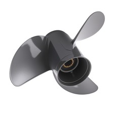 3 Blade Boat Propeller for Honda BF 35 40 45 50 60HP 11 1/4x13 Aluminum RH picture