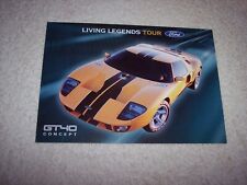 FORD GT40 CONCEPT LIVING LEGENDS TOUR POSTCARD   #9 picture