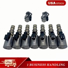 9X NEW 8L45 8L90 VALVE BODY SOLENOID FOR 2015-2020 CADILLAC CTS ATS ESCALADE CT6 picture