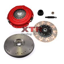 XTR DUAL FRICTION CLUTCH KIT+FLYWHEEL for 88-92 FORD BRONCO F150 F250 F350 5.8L picture