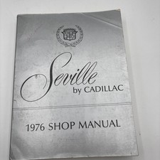 1976 CADILLAC SEVILLE SHOP MANUAL picture
