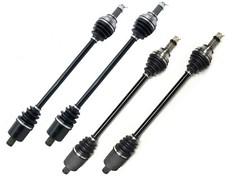 Full Set 4 New ATV CV Axles Fit Polaris RZR XP, RZR XP 4 Turbo Front Rear picture
