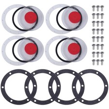 CheeMuii 4Pack 359-5995 Hub Cap Window 3.5 Inches, 4 SET WINDOW COVER KIT picture