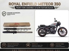 Genuine Royal Enfield Meteor 350 Front Fork Assembly LH & RH Texture Black picture