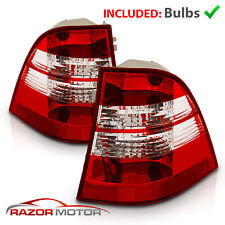 1998-2005 For Mercedes-Benz W163 ML 320/350/430/500/ML55 AMG Red Tail Lights Set picture