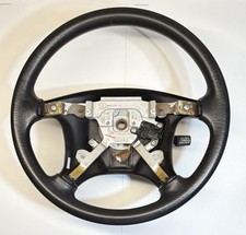 1995-1999 Mitsubishi Eclipse/ Talon Black Leather OEM Steering Wheel W/ Cruise picture