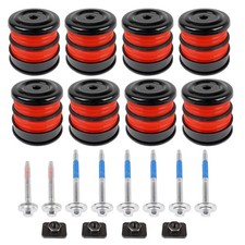 8X Silicone Body Mount Bushings and Cushion Bolts Kit for F-250 F-350 08-16 picture