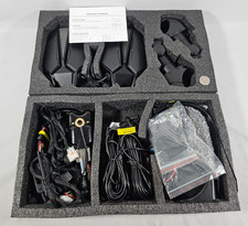 UTV Turn Signal Kit with Side Mirrors Blinker Kit Cage Lever Column 110dB Horn picture
