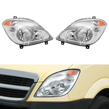 1 Pair Headlight For 2007-2013 Dodge/Mercedes/Freightliner Sprinter 2500 3500 picture