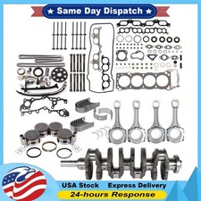 3RZ-FE Engine Rebuild Overhaul Kit Crankshaft Rods Timing For Toyota Tacoma 2.7L picture