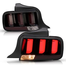 Clear/Smoked Lens LED Tail Lights Brake Lamp For Ford Mustang 2005-2009 picture