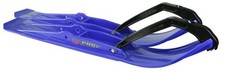 C&A Pro RZ Performance Trail Snowmobile Ski Set Blue picture