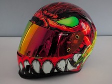 Icon Airform Manik'R Motocycle Helmet Full Face w Sun Visor - Large picture