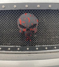 Halloween Punisher Bloody 6” Grille Emblem picture