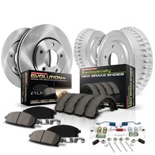 PowerStop Drum and Shoe Kit Stock Replacement Complete Brake Upgrade picture