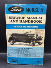 Ford Model A Service Manual And Handbook Of Repair And Maintenance 11th Printing picture