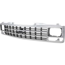 OER T70054 Front Grille with Single Headlamps 1988-93 Chevy Trucks GMT400 picture