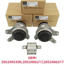 Genuine 3pcs Engine+Transmission Mount For W205 W213 E200 C180 C200 US Stock picture