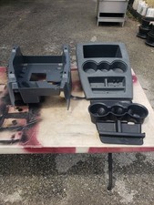 2006-2008 Dodge Ram 1500 2500 Business Floor Console Cup Holder Black Gray OEM picture