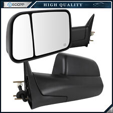 Pair Power Heated Tow Mirrors For 98-01 Dodge Ram 1500 98-02 Ram 2500 3500 picture