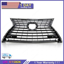 Front Dark Gray Grille W/ Chrome Fit 2018-2021 Lexus NX300/h Base 5310178180 picture