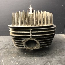 Vintage Yamaha DT-1 250  Enduro Cylinder Barrel & Head with Compression Release picture