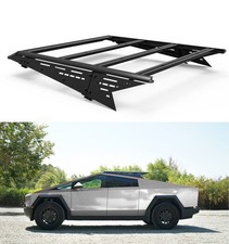 For Tesla Cybertruck 24-26 Aluminum Half-Frame Roof Rack Crossbars & Side Panels picture