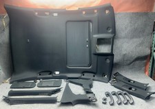 INFINITI Q50 2014-2024 OEM BLACK HEADLINER , PILLARS AND SUNVISOR ( FULLSET ) picture