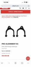 2015-2023 Dodge Challenger Scat Pack Eibach Pro-Alignment Kit 5.66045K picture