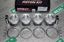 Manley Forged Pistons for Mustang Focus RS 2.3L Ecoboost 87.5mm STD Bore 9.5:1 picture