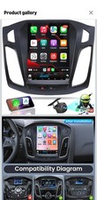 10.4 inches Android12 Car Stereo Ford Focus Upgrade 2012-2018 / Touch Screen picture