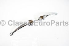 Chrome plated outer door handle pair without locks for Porsche 356 /B 1959-1963 picture