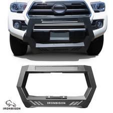 IRONBISON BARDE Bull Bar For 2005-2023 Toyota Tacoma Black Front Bumper Guard picture