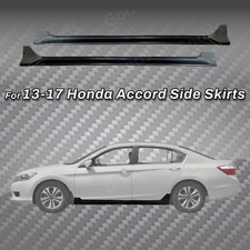 3D Mugen Style Under Body Style Side Extension Skirts Fits Honda Accord 13-17 picture