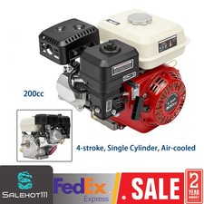 4 Stroke 6.5HP Gas Engine Motor 200CC OHV Single Cylinder Air-cooled Pull Start picture