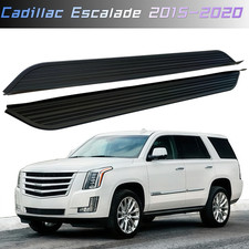 Black Running Boards Side Steps Nerf Bars Fits For Cadillac Escalade 2015-2020 picture