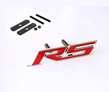 Red GENUINE Grille RS Emblem Badge R S 3D GM Camaro CHEVROLET Silverado TRUNK FU picture