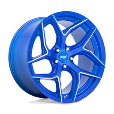 20x9 Niche M268 Torsion Anodized Blue Milled Wheel 5x120 (35mm) picture