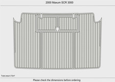 DuraEVA Seadek EVA Foam Boat flooring Fits  2000 Maxum 3000 SCR picture