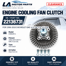 Cooling Fan Clutch 96-10 Chevrolet GMC 4.3L 4.8L 5.3L 5.7L 6.0L 22136731 picture